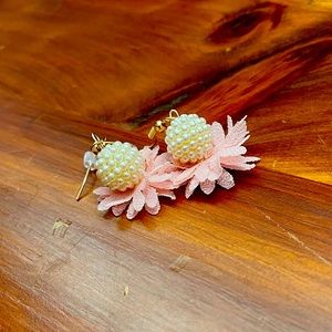 Rosette Fairy Dang Earrings
